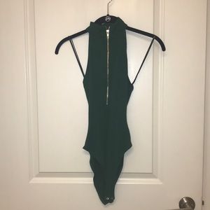 Green bodysuit!